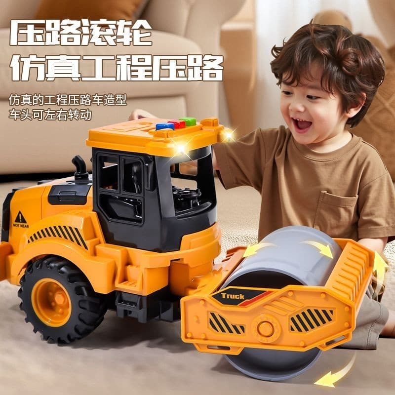 [Novo estilo] simulação de brinquedo veículo de engenharia de brinquedo infantil tamanho grande escavadeira infantil esc