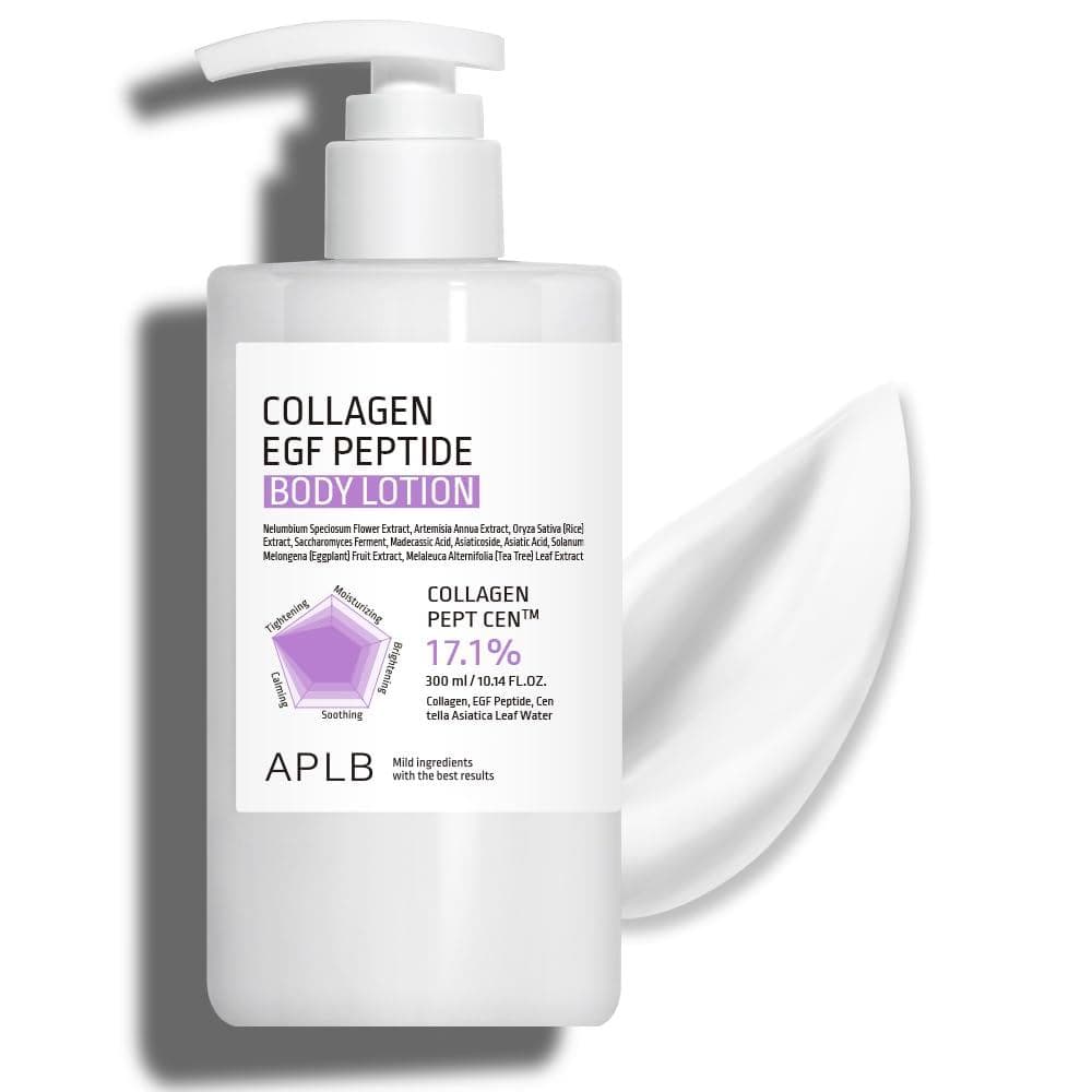 Loção Corporal com Colágeno e Peptídeo EGF APLB |   PEPTÍDEO DE COLÁGENO CEN ™   17,1% 10,14 FL.OZ/Cuidados com a pele c
