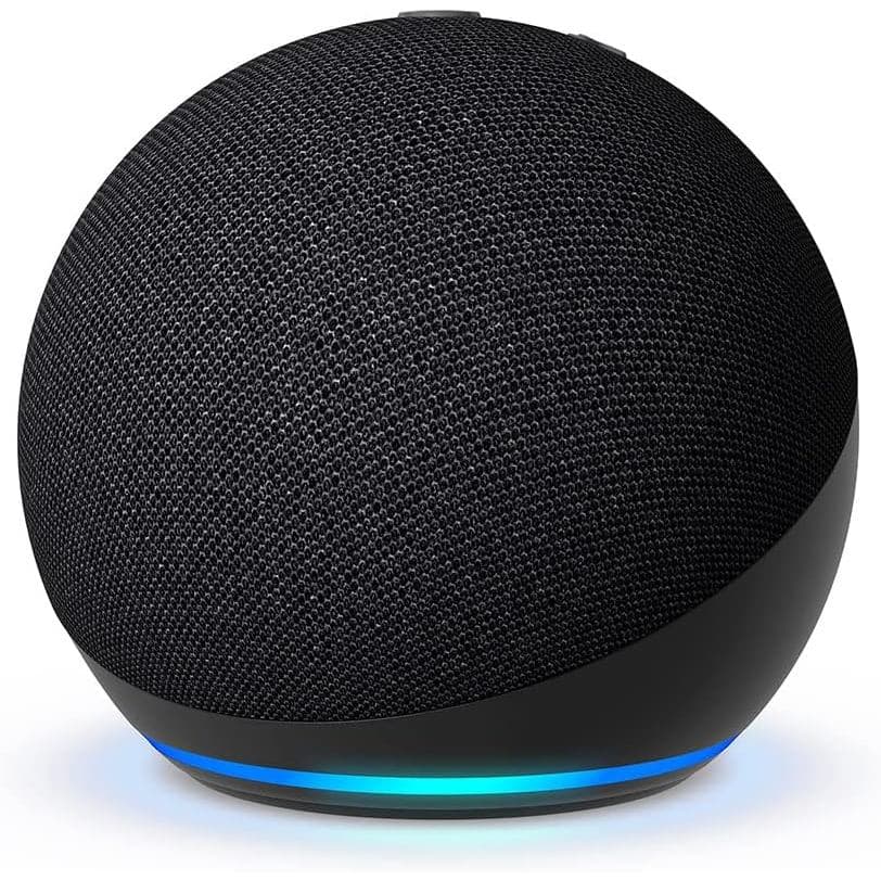 Alexa Echo Dot Smart, som vibrante e potente, Wi-Fi e Bluetooth caixa de som interativa, caixa de som ia