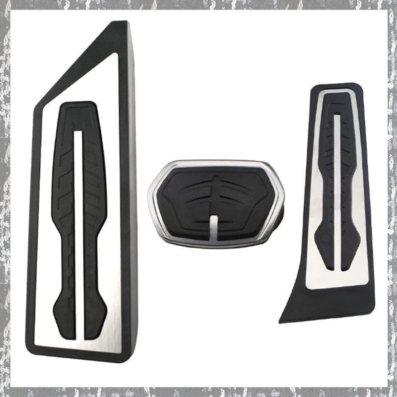 [Tanqr] 1 Conjunto De Pedais De Carro Antiderrapantes De Aço Inoxidável Para Série X1 F48 2016-2019 2