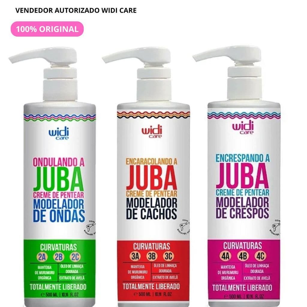 Monte Seu Kit de Cremes de Pentear Widi Care – Cabelos Perfeitos, Seu Jeito!