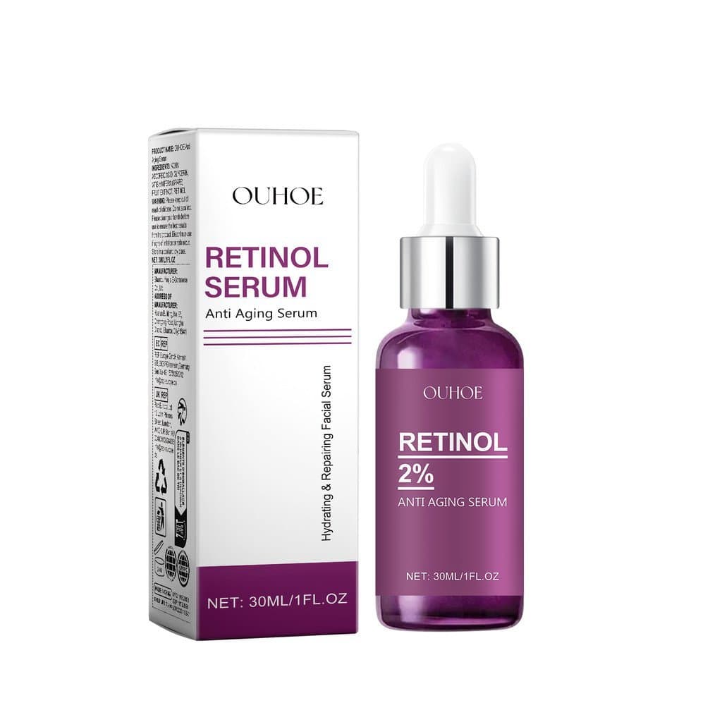 A Essência de Fruta de Uva OUHOE hidrata, suaviza e tonifica a pele, reduz linhas finas e é um sérum anti-rugas para cui