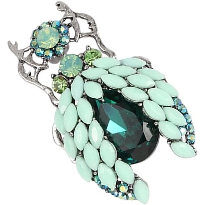 Broche de Lapela com Strass Brilhantes em Forma de Borboleta para Mulheres, Acessório Elegante para Vestidos, Ideal para