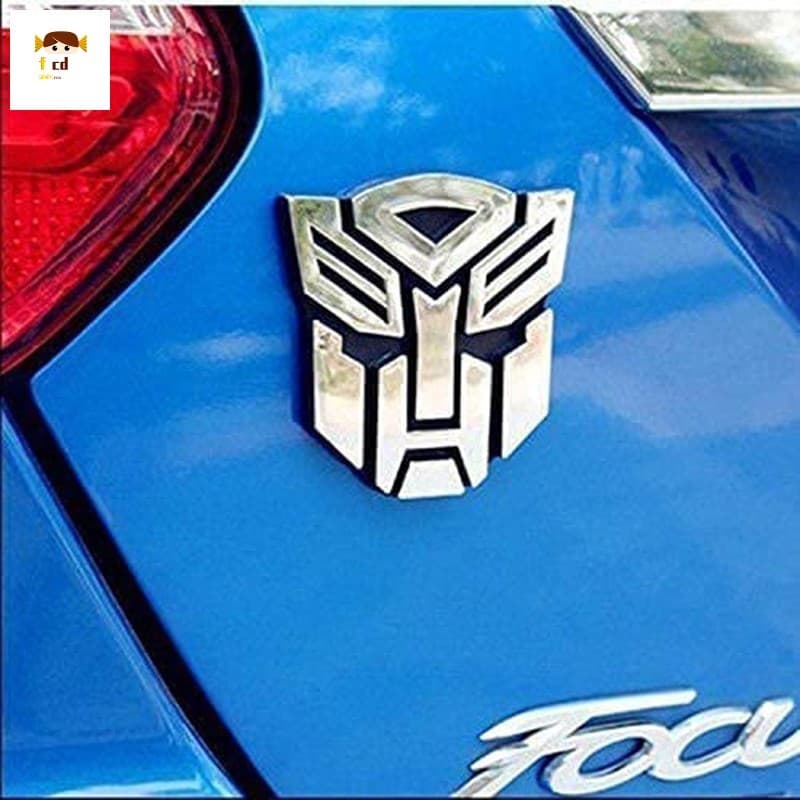 Adesivos De Carro Transformers Autobots Decepticon-Decoração De Plástico Cromado