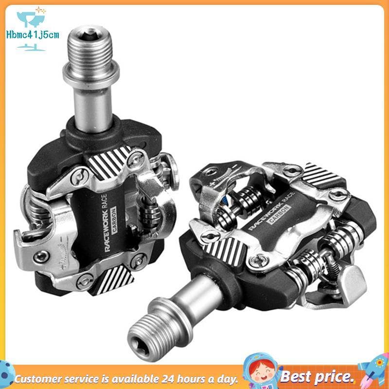 Hbmracework Pedal De Bicicleta MTB Pedais SPD Com Travamento Automático Grampos De Mountain Bike Rolamento Para Apoio Os