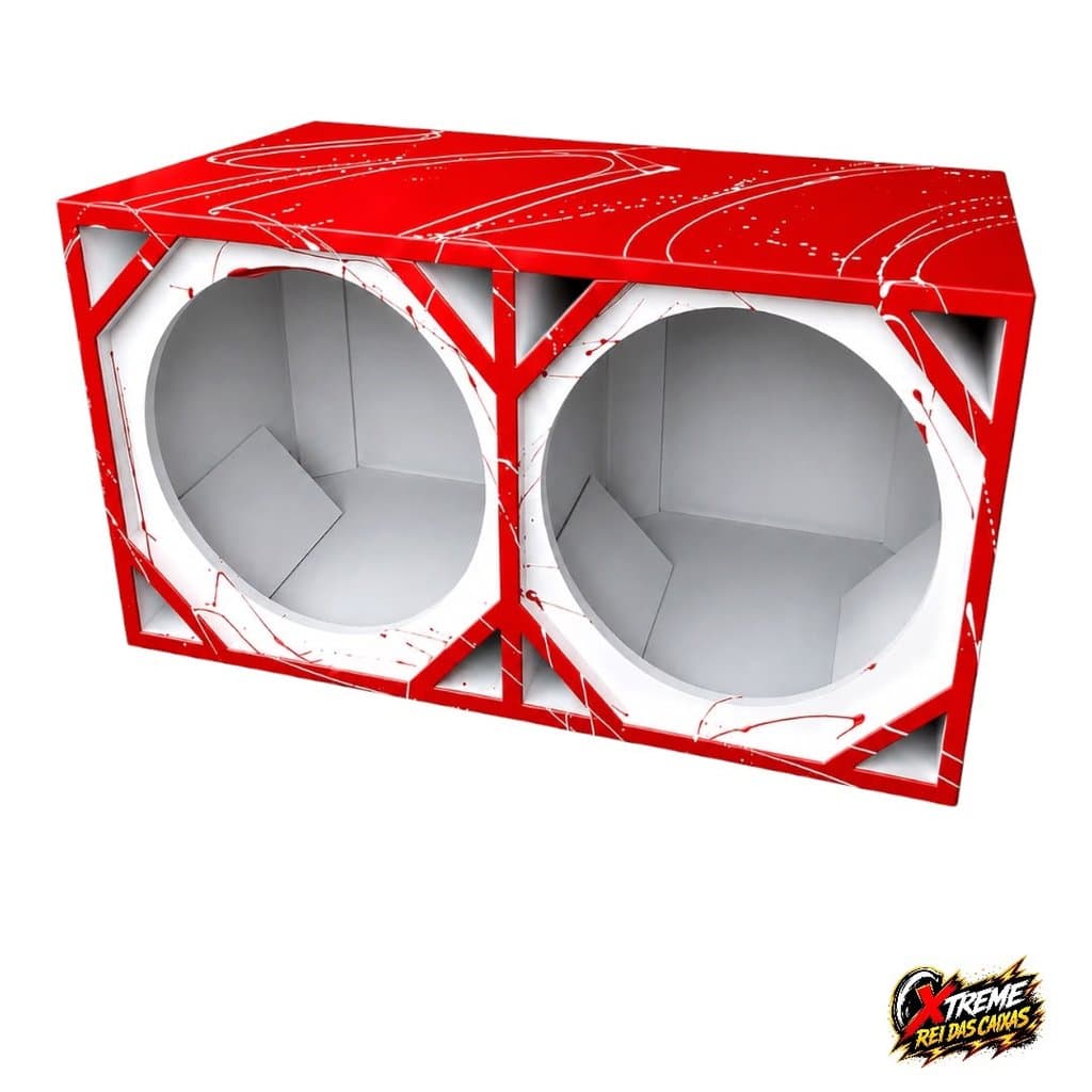 Caixa Fultrap 2x12 / 2x15 / 2x18 – Grave Forte