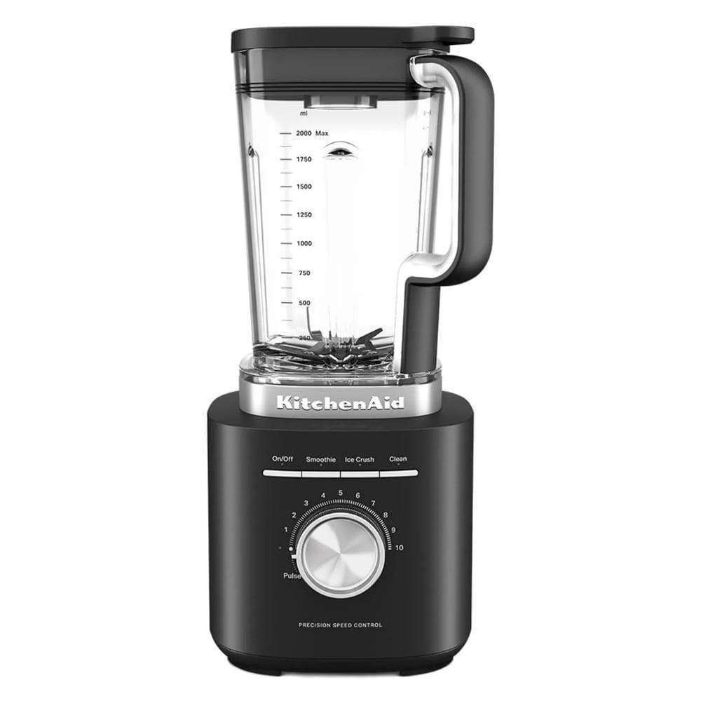 Liquidificador KitchenAid Pure Power 1,75L 10 Velocidades Black Matte 220V – KUA20AP Motor Potente e Acabamento Premium