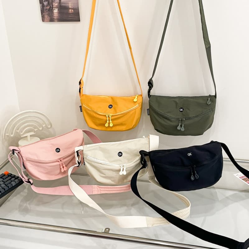 Bolsa Crossbody À Prova D'água , Tecido Oxford , Ombro Único , Nylon , Leve , Estilo Sela , Mensageiro