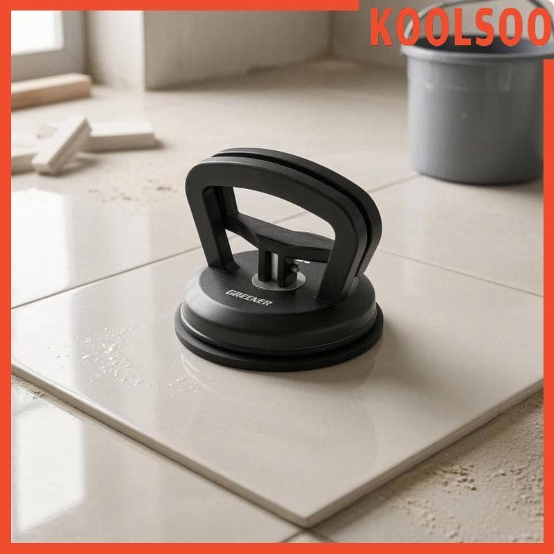 [Koolsoo] Levantador De Painel De Teto , Ventosa Resistente , Alça De Elevação De Azulejo , Suporte De Metal , Ferrament