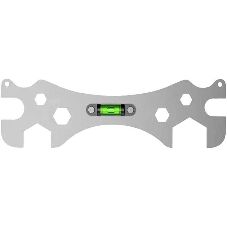Chave para Torneiras e Chuveiros 9mm 12mm 14mm 17mm 23mm 30mm com Nível para Reparo de Chuveiros, Remoção de Mangueiras