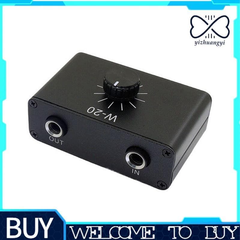 Instrumento Musical Microfone Dinâmico Ajuste De Volume Controlador De Atenuação 1/4inTRS 6.35mm Interface Suporta Estér