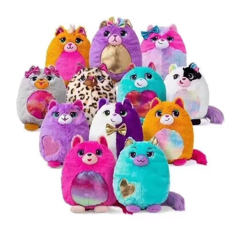 Brinquedo de Pelúcia Surpresa de Gato Incomum HARPER MURPHY THE BIG CATS Boneca Presente de Aniversário Infantil