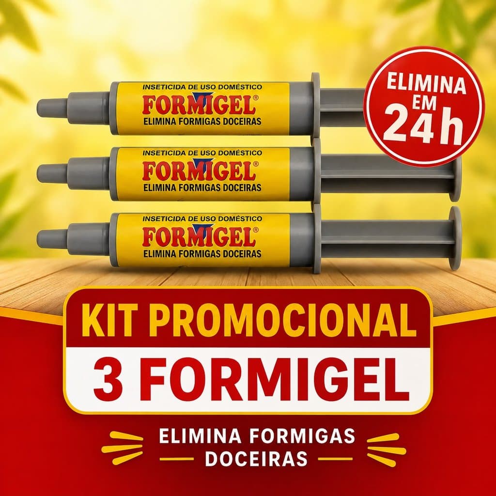 Formiga Gel Ante Formigas Caseiras Mata formiga 10g - KIT com 03und