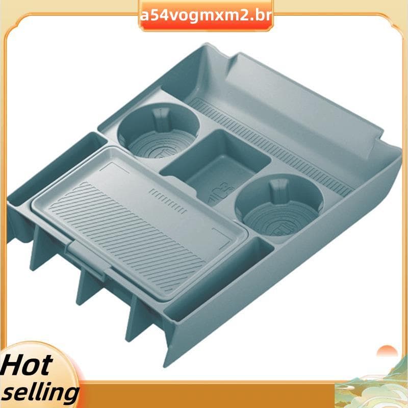 Para Xpeng G6 2026 Bandeja Central Da Camada Inferior Do Carro Organizador Divisor Console Caixa De Armazenamento De Sil