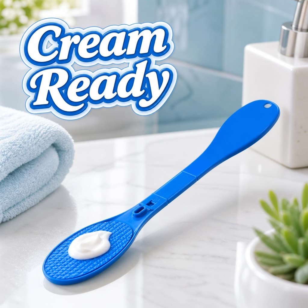 Aplicador Traseiro Easy Reach Para Loção , Creme E Protetor Solar , Cuidados Corporais Em Casa
