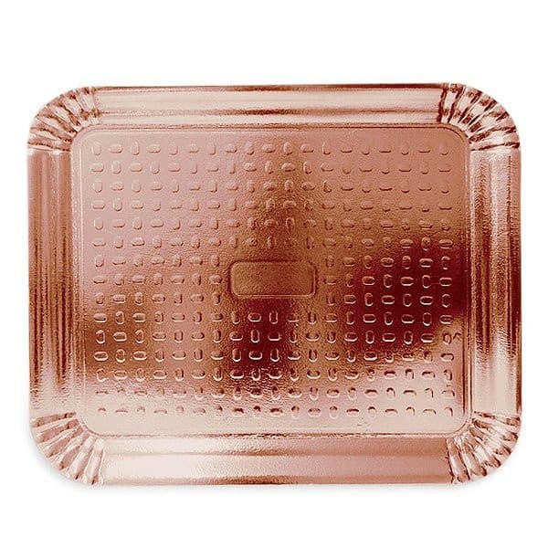 5 Unidades Bandeja Laminada Artimagem N05 Vermelha ou Rose