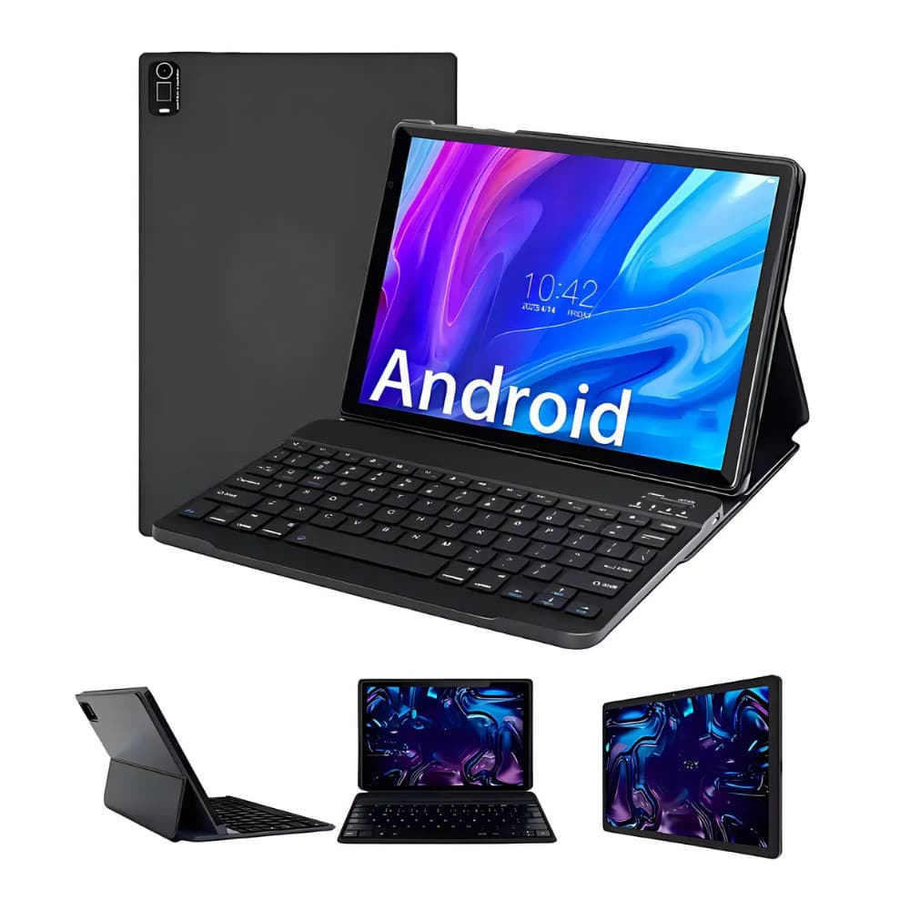 Tablet E1035 256gb Android 13.0 Dual SIM 12gb Ram Tela Full HD IPS + Teclado e Capa