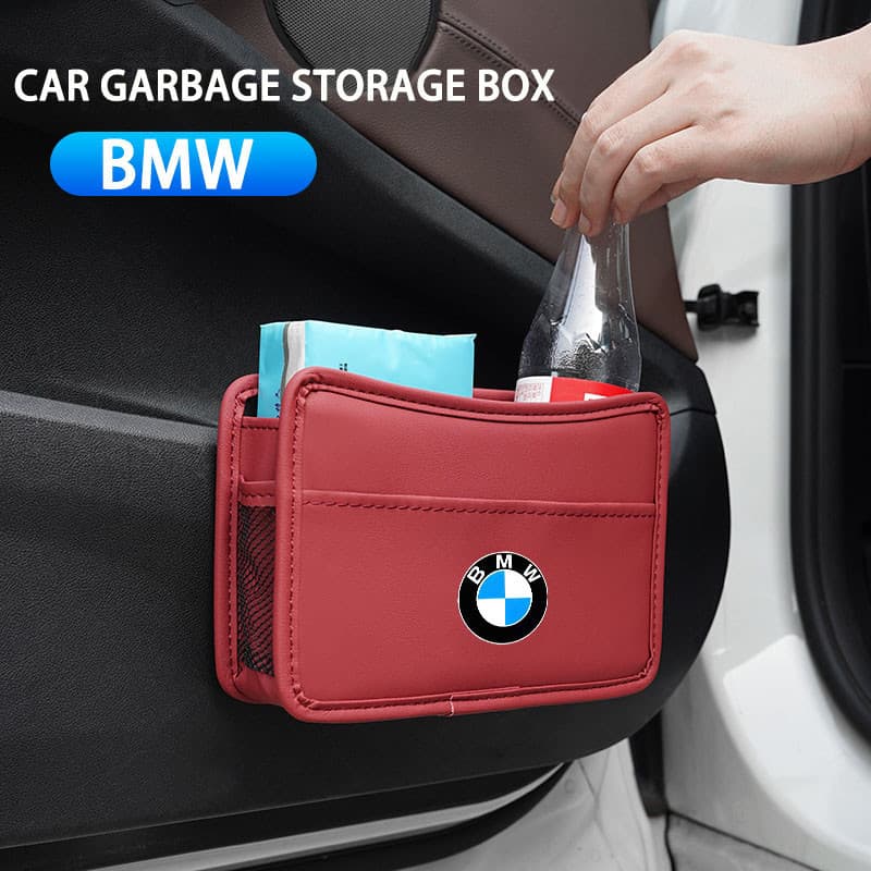 Caixa de Armazenamento para Carro, Bolsa Organizadora para Cartões e Telefone, Bolsa de Armazenamento de Encaixe para BM