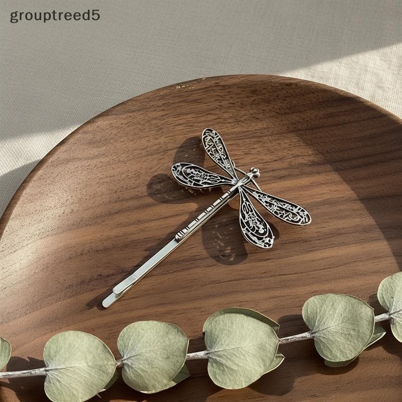 grouptreed5 Libélula Hairpin Estilo Vintage Barrette Grampos De Cabelo Para Mulheres Único Meninas Headwear Aniversário