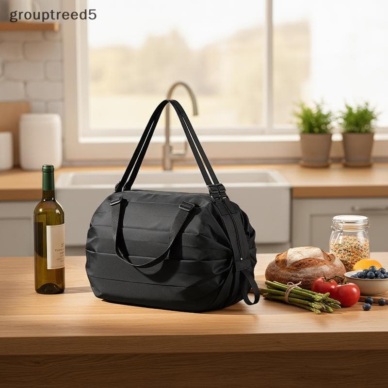 grouptreed5 Bolsa De Viagem À Prova D'água Dobrável 40L De Grande Capacidade De Armazenamento Portátil Para Roupas De Pr