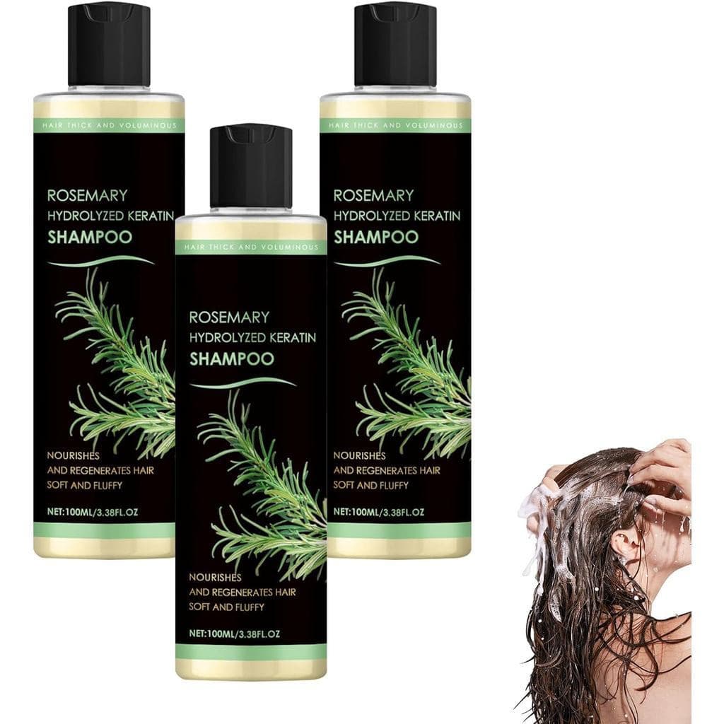 Shampoo de alecrim que promove o crescimento capilar, shampoo de alecrim orgânico, shampoo que fortalece os cabelos.
