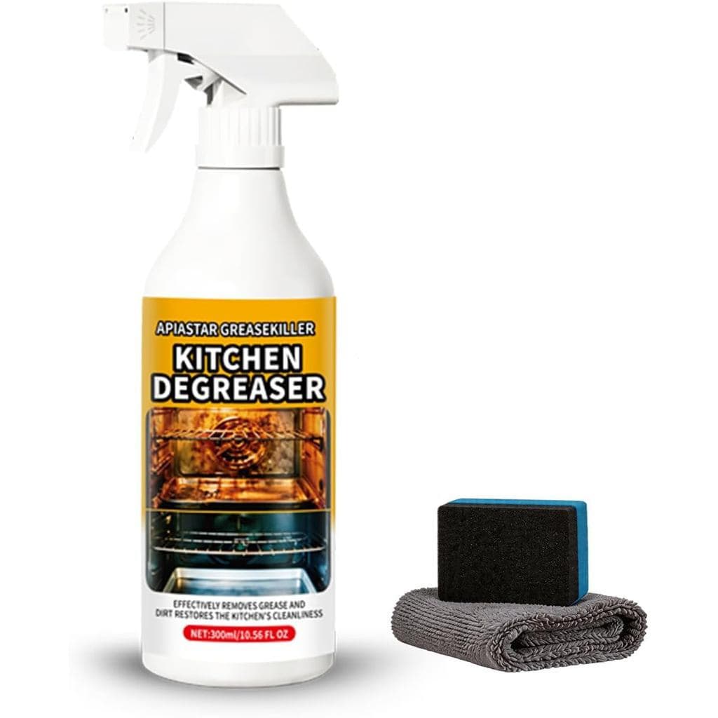 Limpador de air fryer, limpador de cozinha, spray desengordurante de cozinha, limpador de cozinha potente, mult