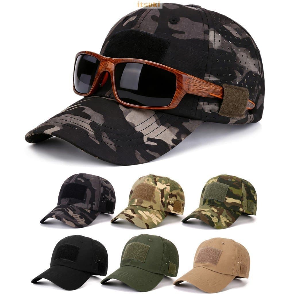 Boné de Beisebol Camuflado – Chapéu Tático Militar Respirável para Homens, Esportes ao Ar Livre
