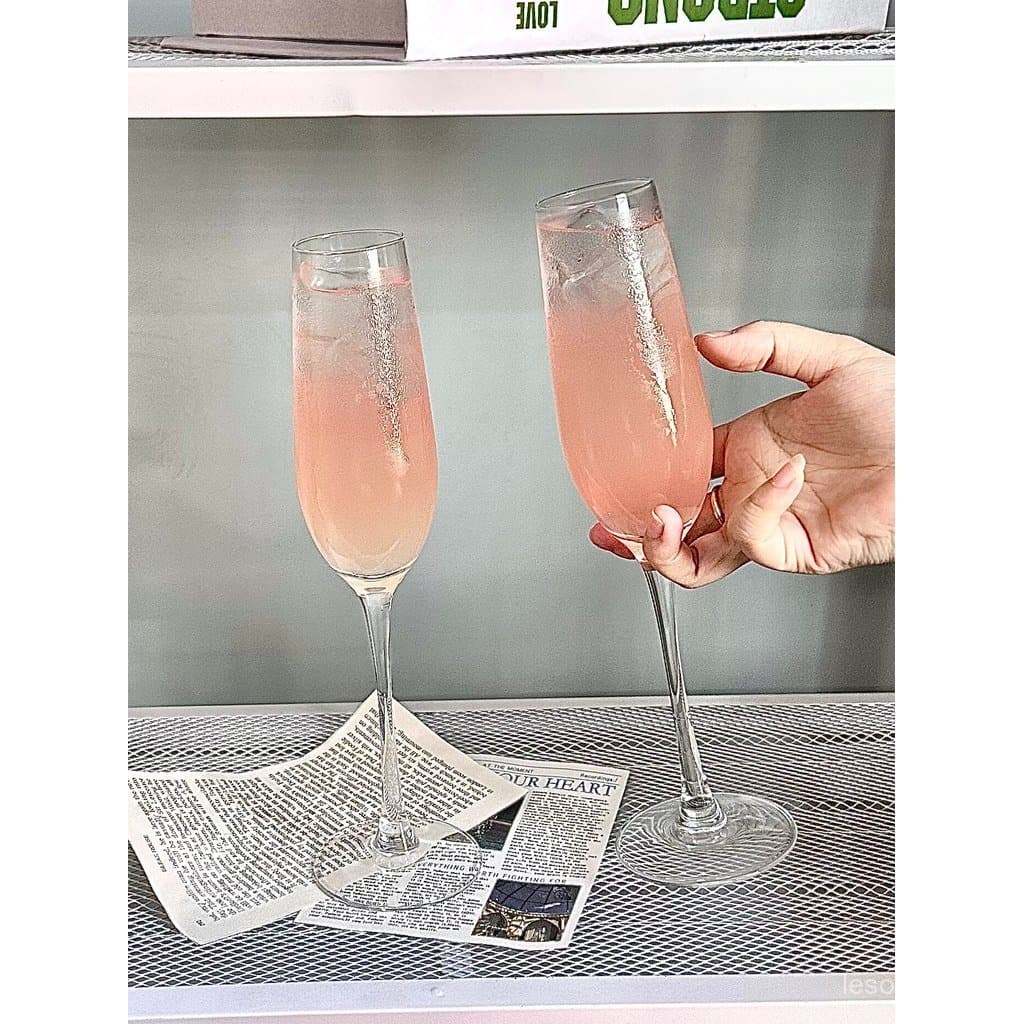 Copo de champanhe de espuma estilo ins de alto valor, copo de vinho especial para coquetel bêbado YKDF