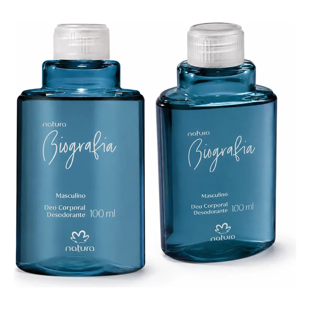 Kit 2 Desodorante Corporal Natura Biografia Masculino 200ml