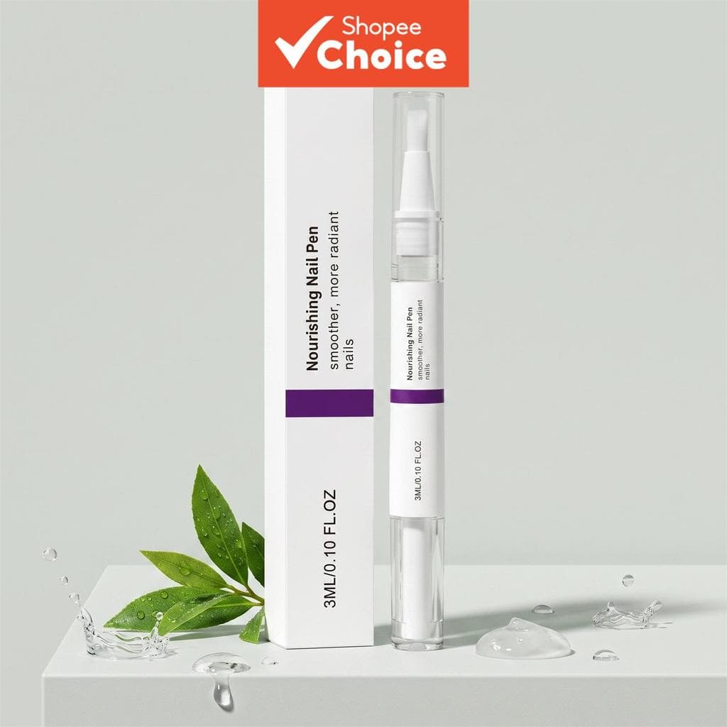 Caneta de Cuidado de Unhas 3ml | Caneta Empurrador de Cutículas e Óleo de Cutícula - Removedor Suave de Cutículas para