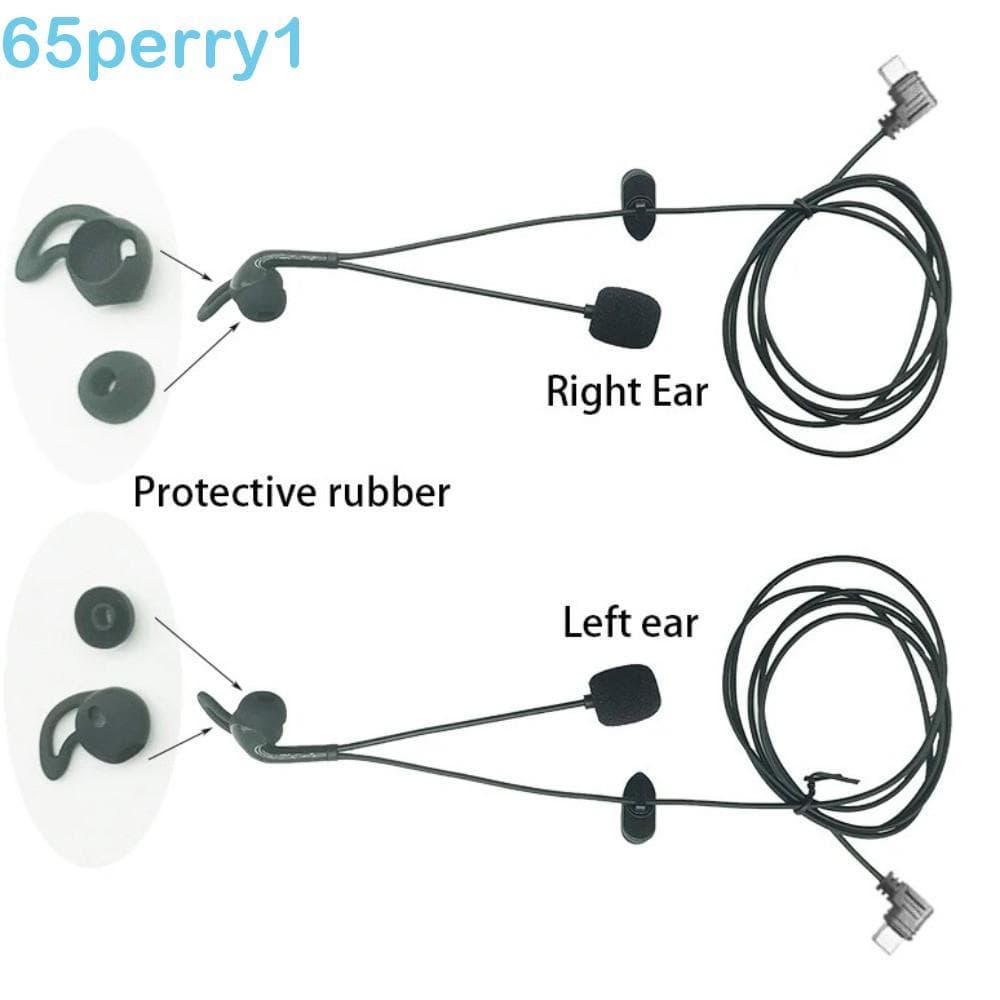 PERRY1 Fones De Ouvido Intra-Auriculares , Fone Para Árbitro Com Redução De Ruído V6 Auricular V4 Plus Bluetooth