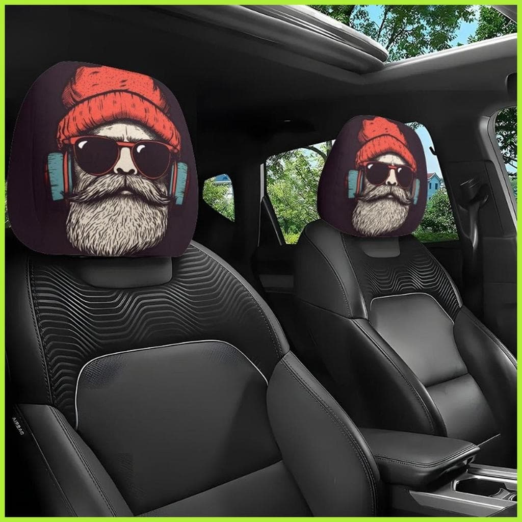 Capas Para Encosto De Cabeça De Carro , 2 Peças , Acessórios Automotivos , Assento Dianteiro , Capa Proprietários SUVs ,
