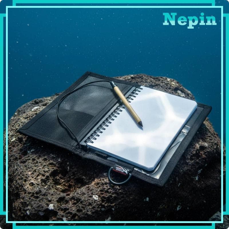 [Nepin] Almofada De Comunicação De Mergulho Placa De Escrita Subaquática Apagável Aventura Equipamento De Atividades Aqu