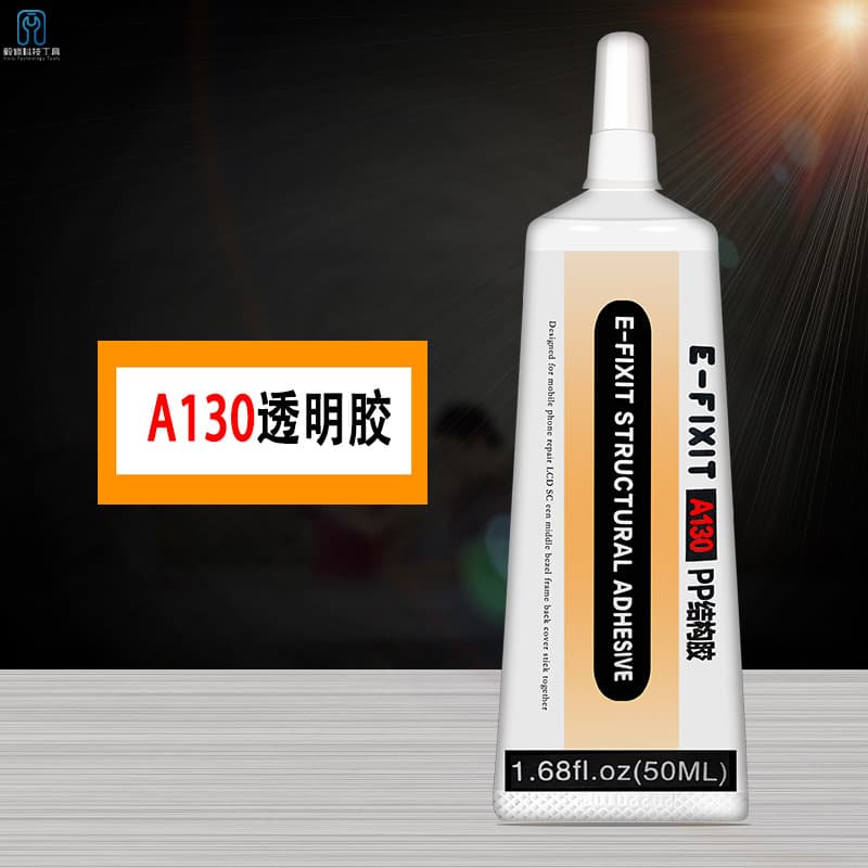 Cola estrutura PP A130, cola adequada para tela de reparo de celular, cola estreita doméstica, suporte Apple X, cola de