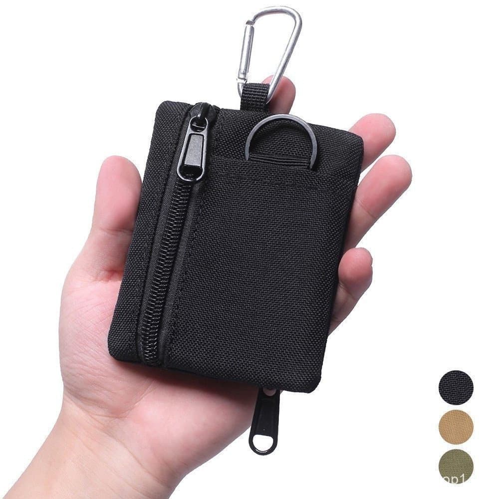 Carteira EDC Molle Bolsa Portátil Caso Do Cartão Chave Esportes Ao Ar Livre De Moedas Caça Pacote Com Zíper Saco Multifu