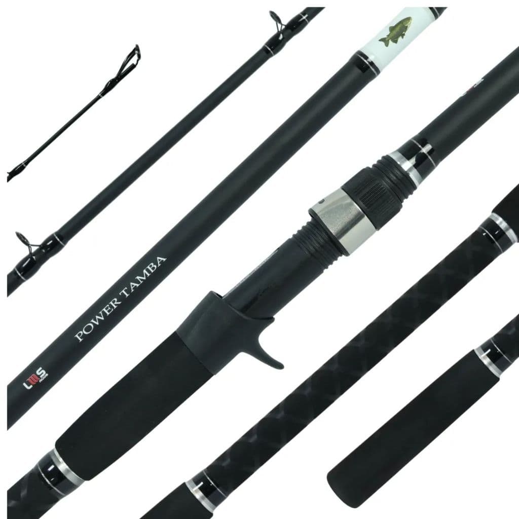 Vara Lumis Power Tamba 50lb 2,10m e 2,40m Carretilha Pesqueiro Pesca Pesada Tambaqui Pacu Pirarara