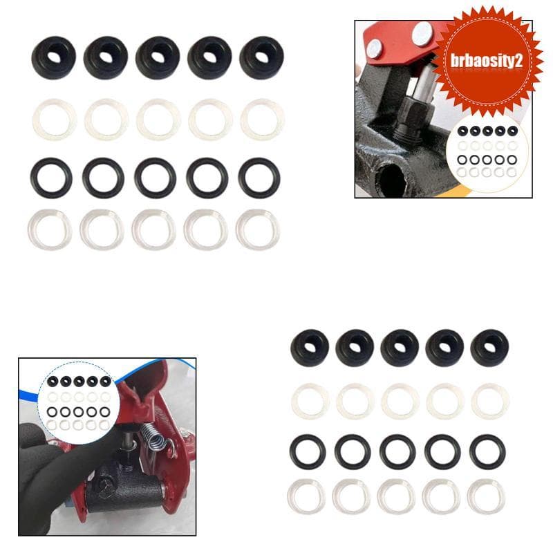 [Brbaosity2] Conjunto Completo De Reparo De Vedação Hidráulica Horizontal Jack O Kit De Manutenção De Macaco Hidráulico