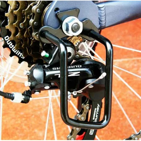Protetor de desviador traseiro de bicicleta, protetor de desviador de bicicleta, desviador Deraille
