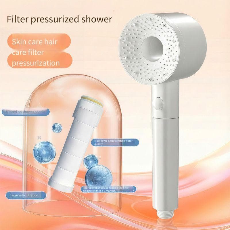 Aspersor de chuveiro pressurizado, filtro de de descloração, embelezar a pele, conjunto de sprinkler, cabeça de aspersão