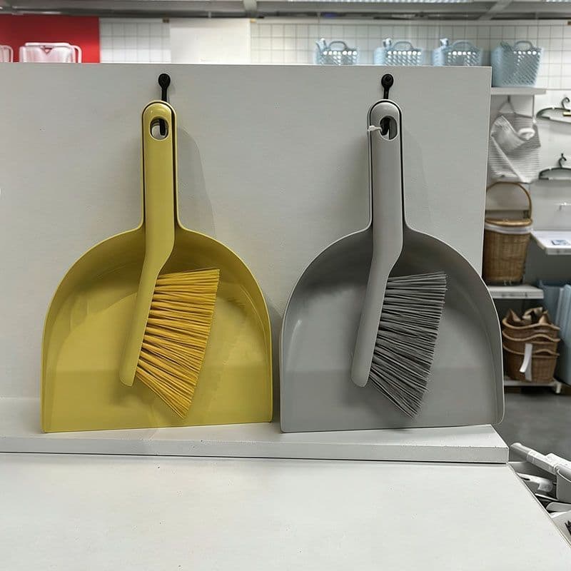 Peprig pá e escova escova de limpeza de mesa doméstica pequena vassoura poeira cabelo vassoura pequena pá