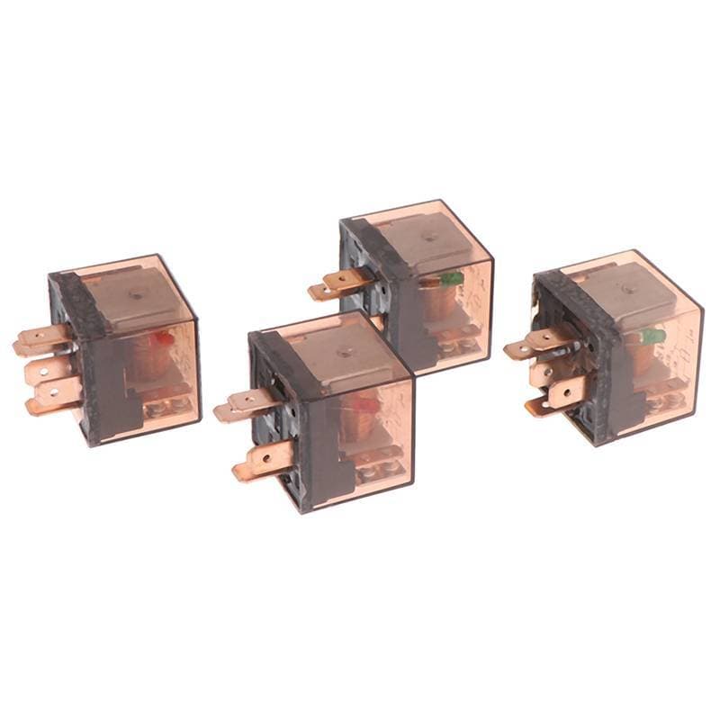 Abongbanghn Relé Automotivo À Prova D'água 12/24V 80A 4/5Pin SPDT Dispositivo De Controle De Carro Relés Agradável