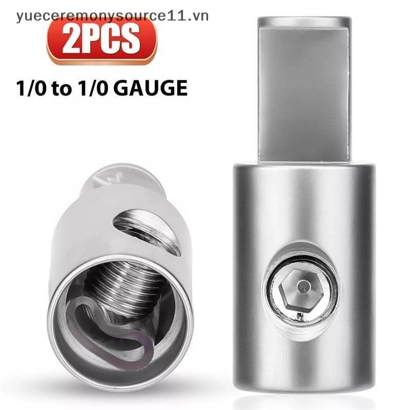 YS 1 Par De Divisor De Áudio Para Carro , Terminal De Fonte De Alimentação , Amplificador , Medidor Duplo 1/0 Amp , Redu
