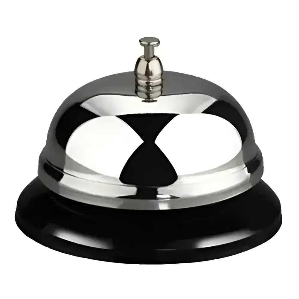 Sino de Mesa Campainha de Metal Recepção Balcão