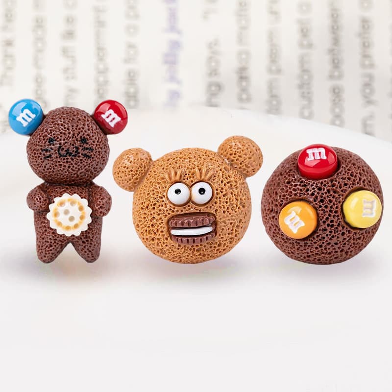 Raquete de tênis amortecedor amortecedor doces brinquedo amortecimento amortecedor dos desenhos animados biscoito bonito