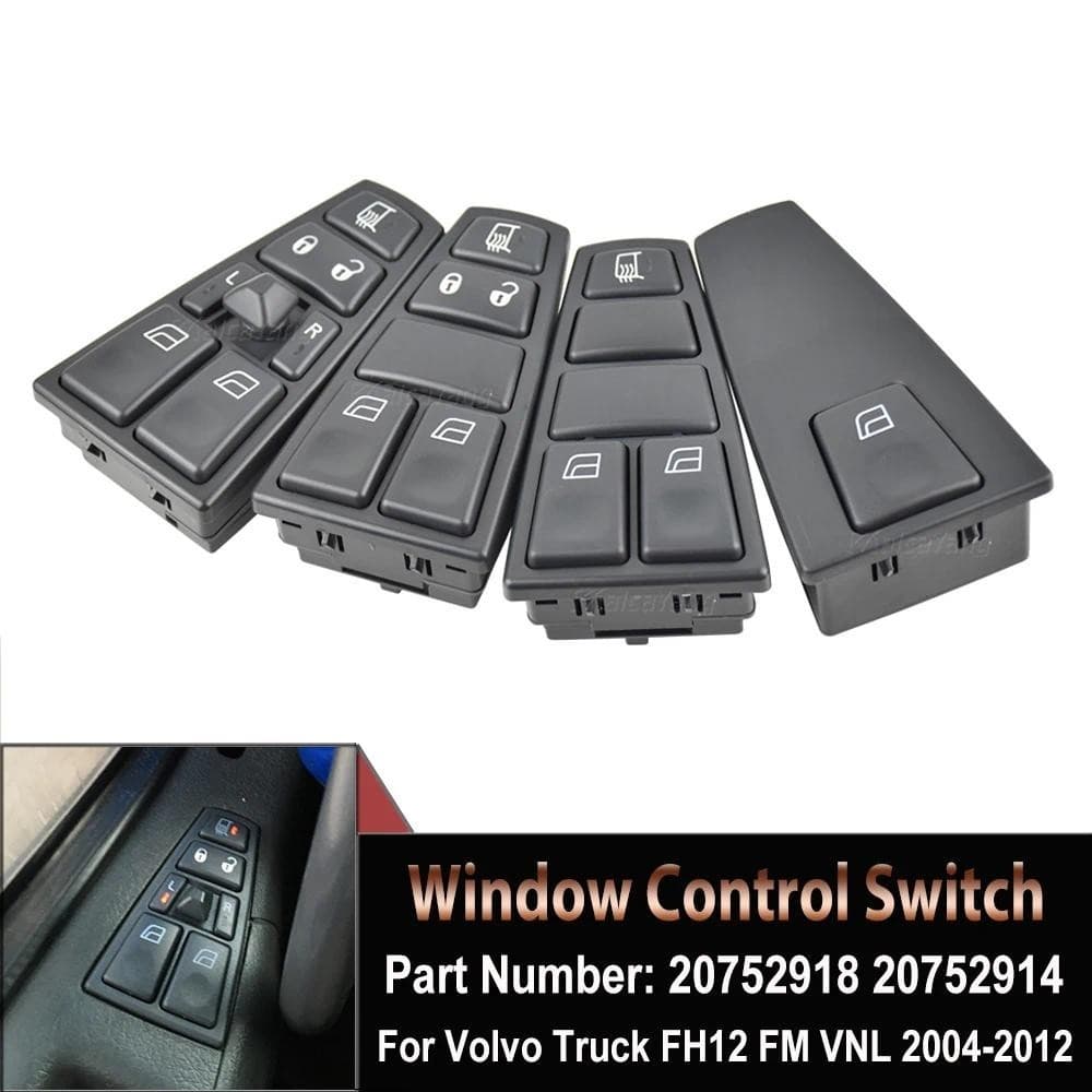 20752918 20455317 20452017 Para VOLVO FH12 FM12 FM9 FH FM VNL Interruptor De Janela Elétrica 21277587 20568857 21543897