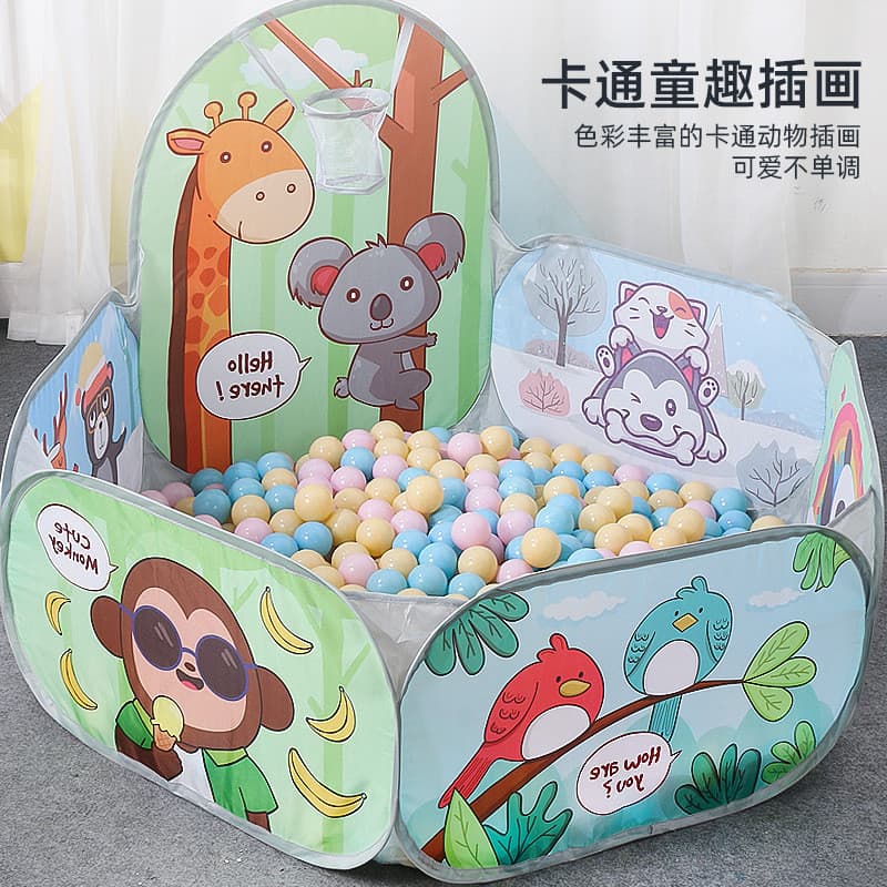 Crianças oceano piscina de bolinhas cerca tenda interior ao ar livre casa bebê brinquedo piscina Bobo piscina Pitching p