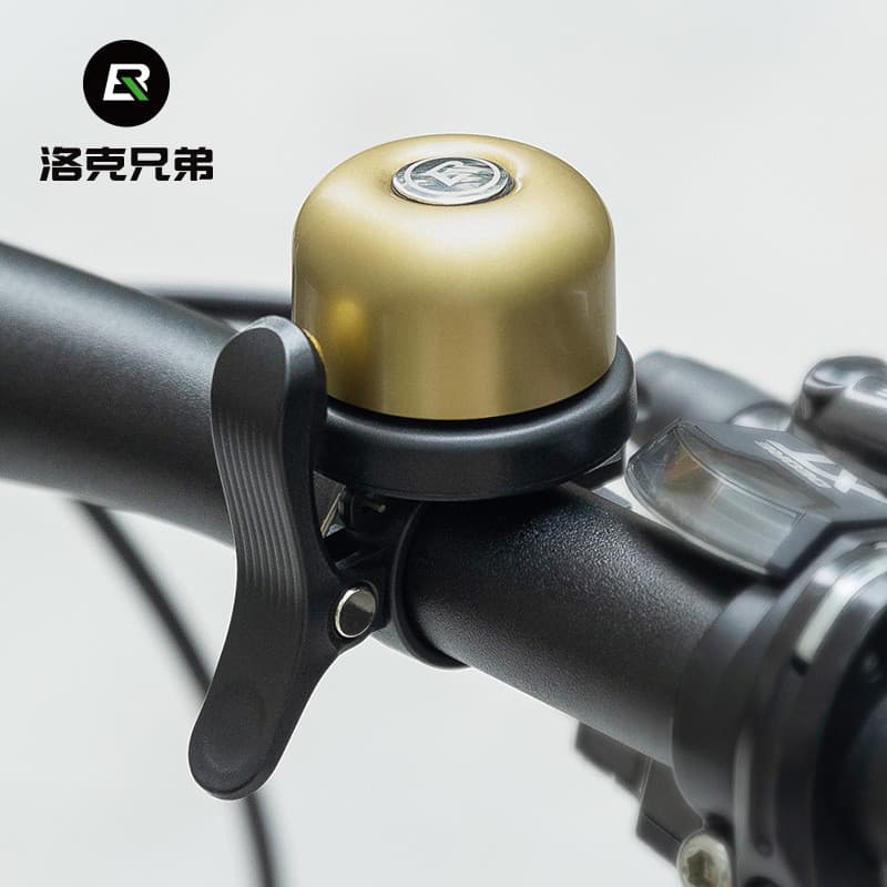 Rock Brothers Sino de bicicleta Mountain Road Velocidade morta Bicicleta infantil Retro Bell Horn Acessórios de equitaçã