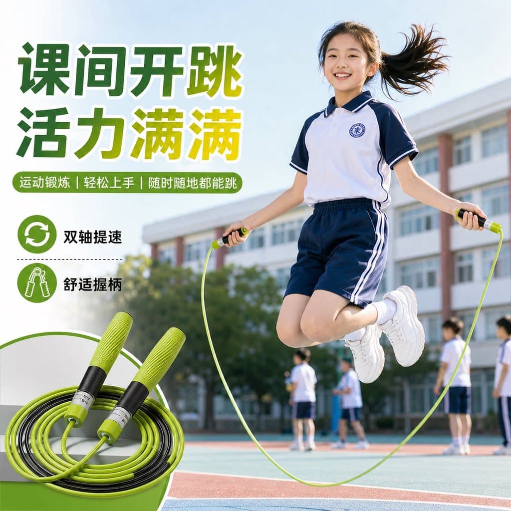 corda de pular profissional corda para pular pula corda Corda de pular de corrida infantil Alunos do ensino fundamental