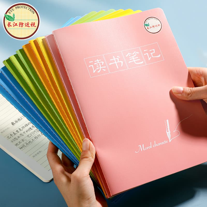 Caderno de leitura Anti-miopia CJP Cópia digestiva chinesa Digesta Alunos da escola primária Caderno de leitura digestiv