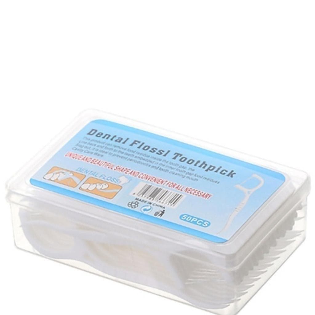 50/100/150/200 unidades de fio dental Fio dental ultrafino arqueado -Spacexx